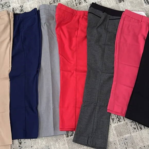 Lot of 8 Express Columnist & Editor Pants - Picture 3 of 4